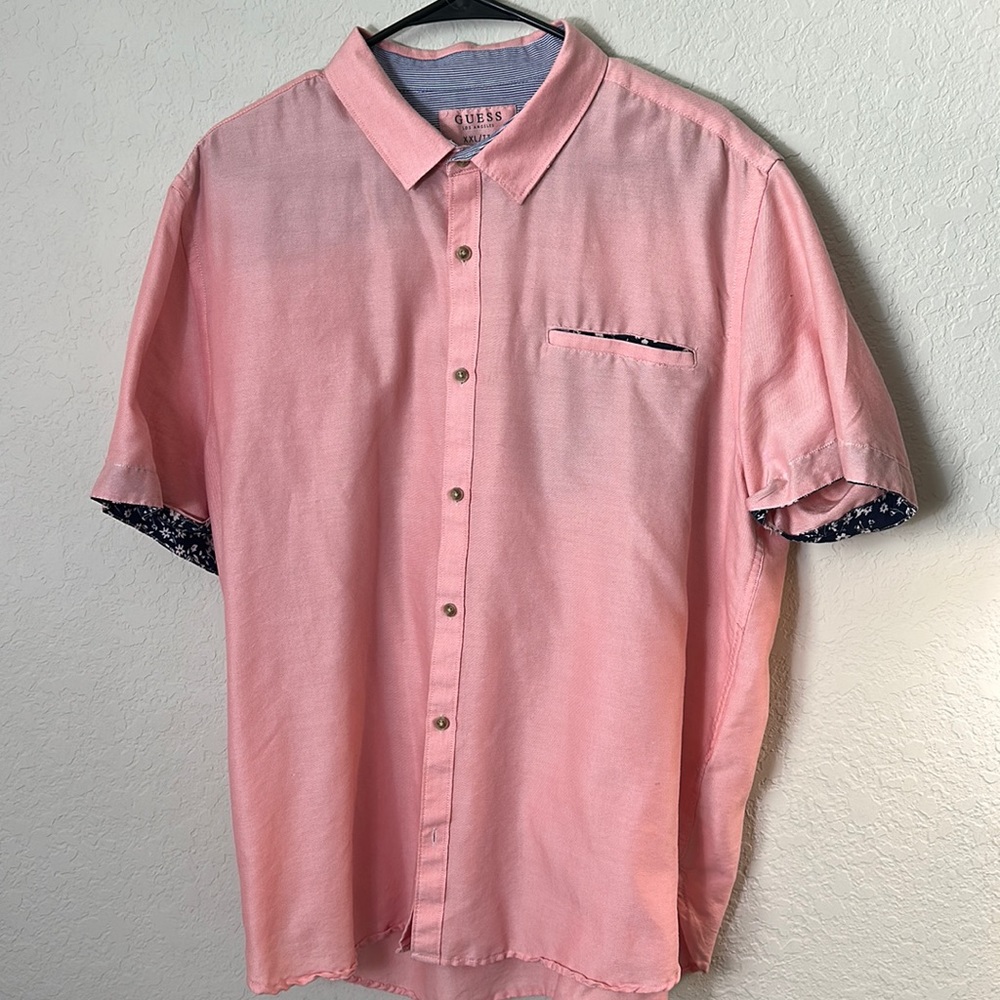 Guess Los Angeles slim fit causual button down xxl